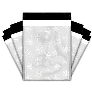 ❄️20 Winter Snowflake Poly Mailers 10 x 13 inch
